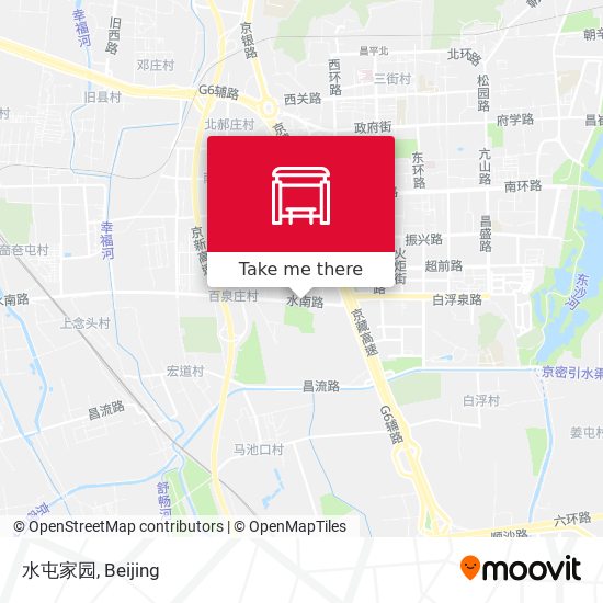 水屯家园 map