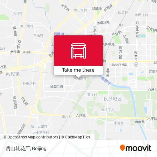 房山轧花厂 map