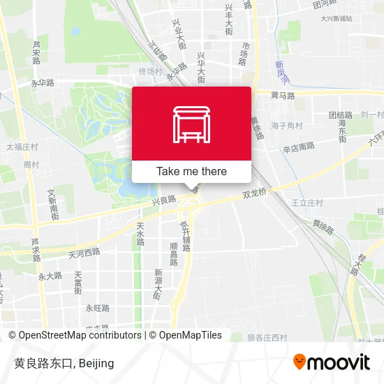 黄良路东口 map