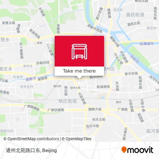 通州北苑路口东 map