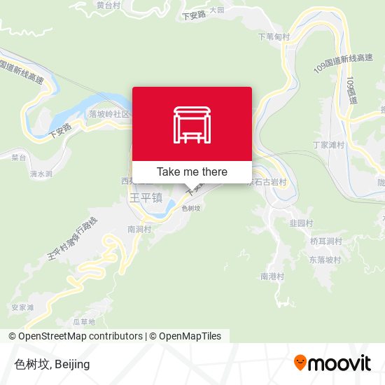 色树坟 map
