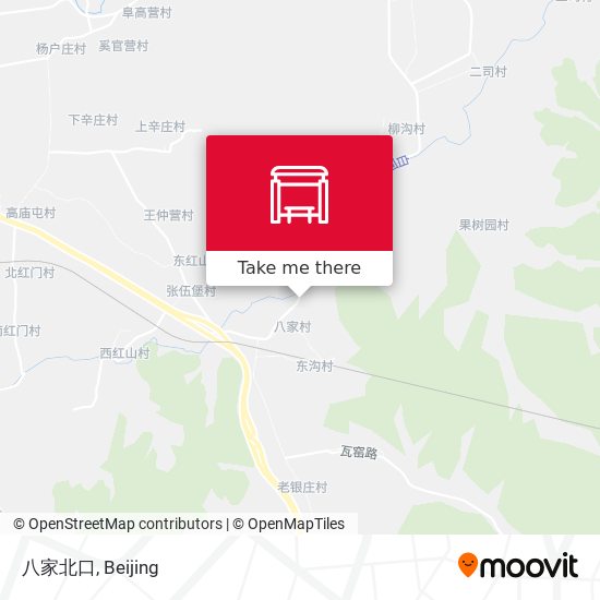 八家北口 map