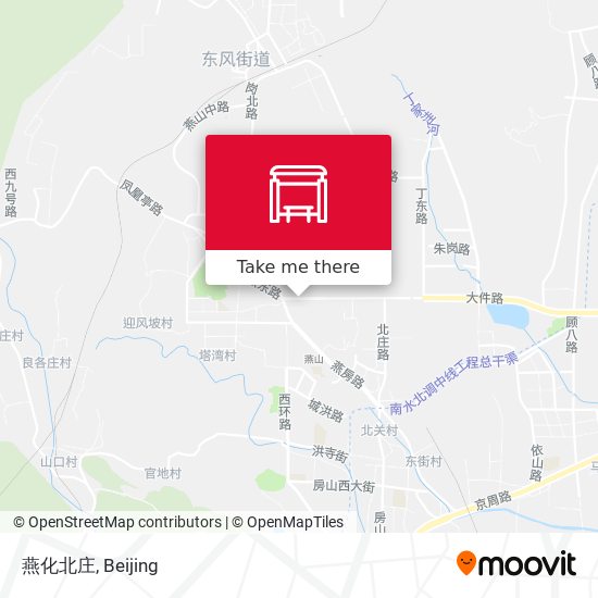 燕化北庄 map