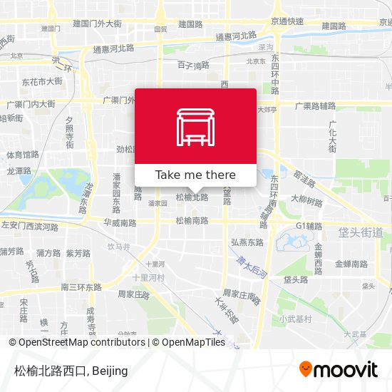 松榆北路西口 map
