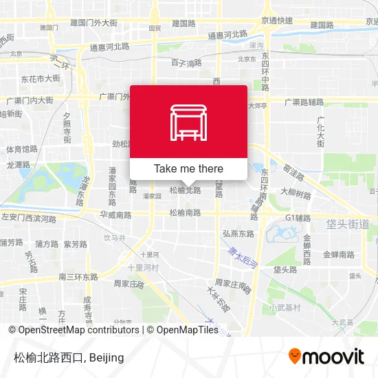 松榆北路西口 map
