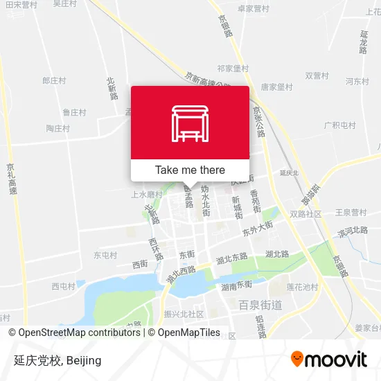 延庆党校 map