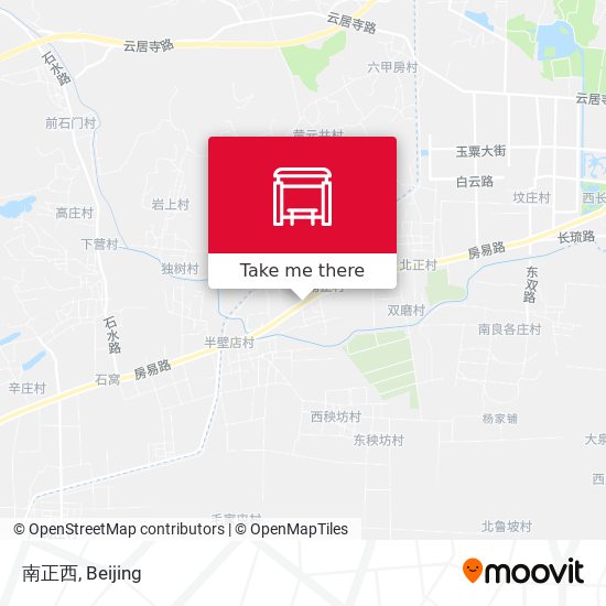 南正西 map
