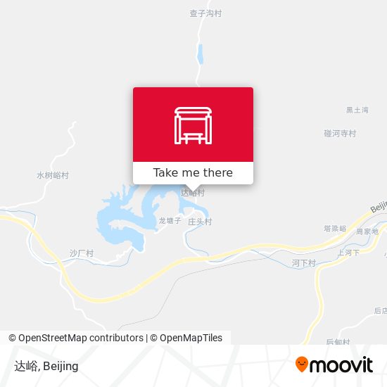 达峪 map
