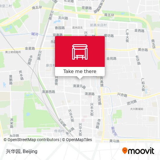 兴华园 map