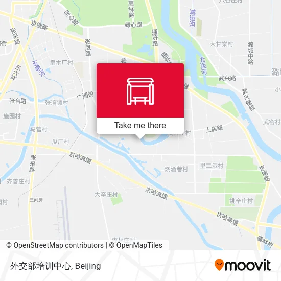外交部培训中心 map