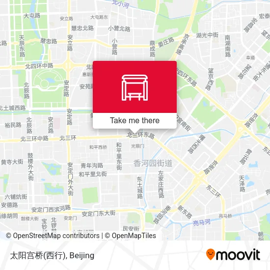 太阳宫桥(西行) map