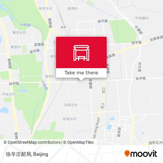 徐辛庄邮局 map