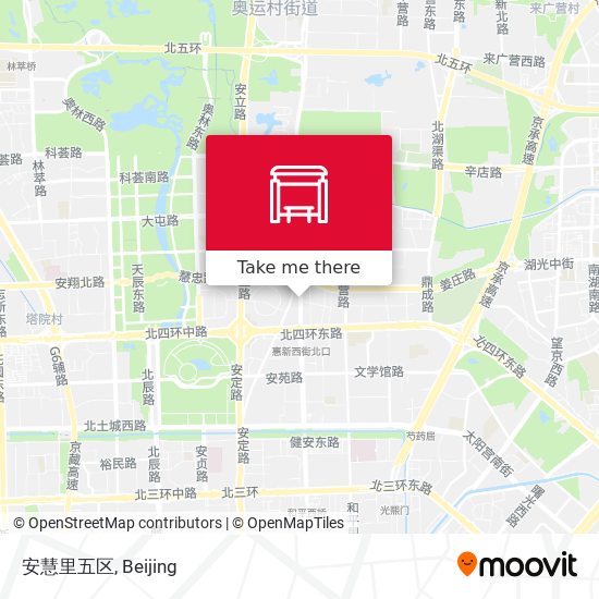 安慧里五区 map