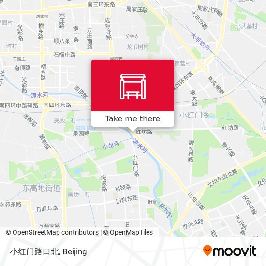 小红门路口北 map