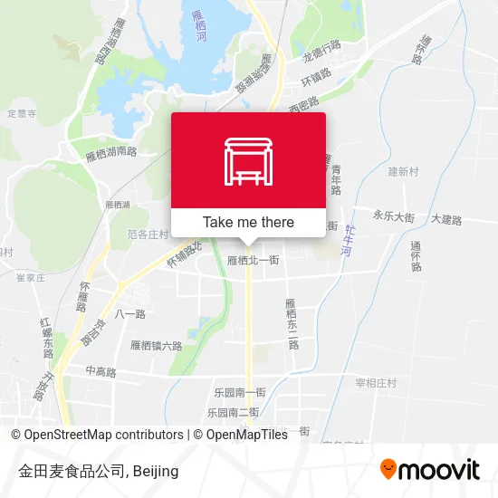 金田麦食品公司 map