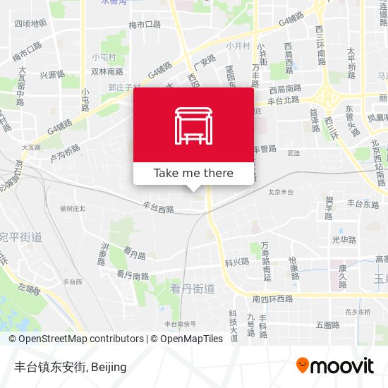 丰台镇东安街 map