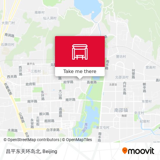 昌平东关环岛北 map
