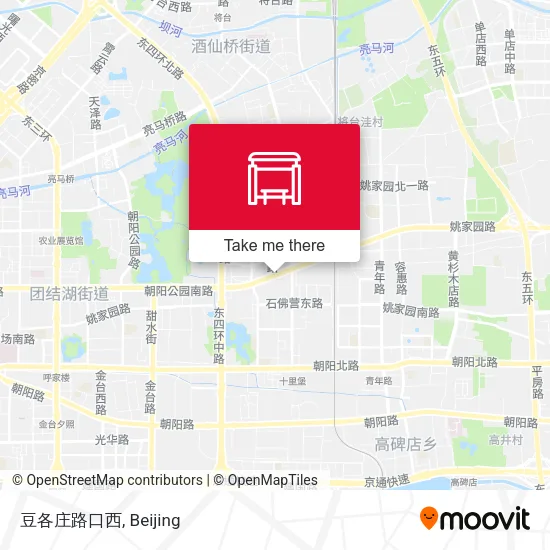 豆各庄路口西 map