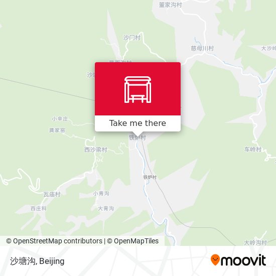 沙塘沟 map