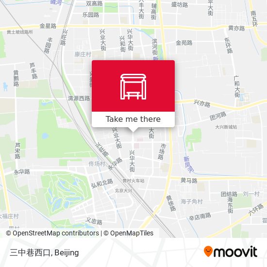 三中巷西口 map