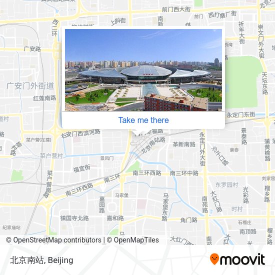 北京南站 map