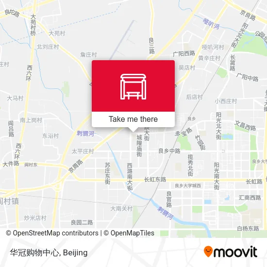 华冠购物中心 map