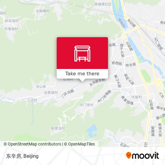 东辛房 map