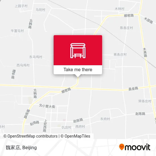魏家店 map