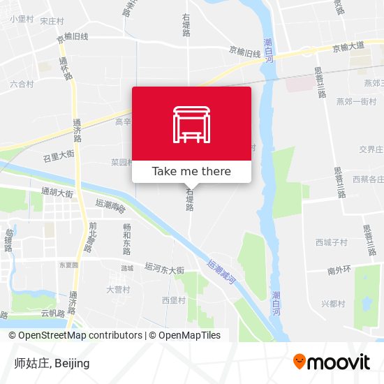 师姑庄 map