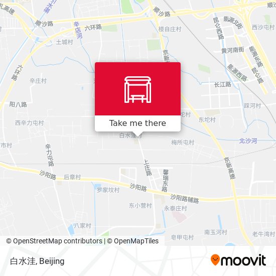 白水洼 map