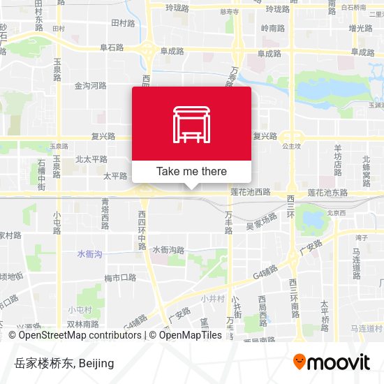 岳家楼桥东 map