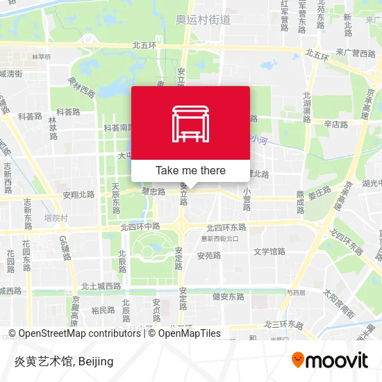 炎黄艺术馆 map