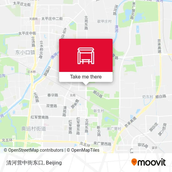 清河营中街东口 map