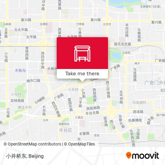 小井桥东 map