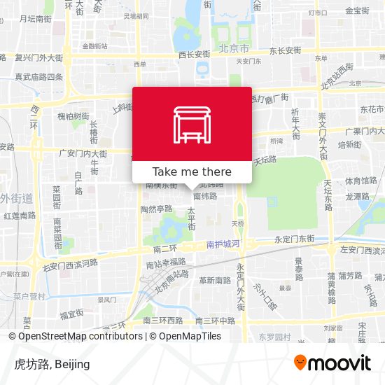 虎坊路 map