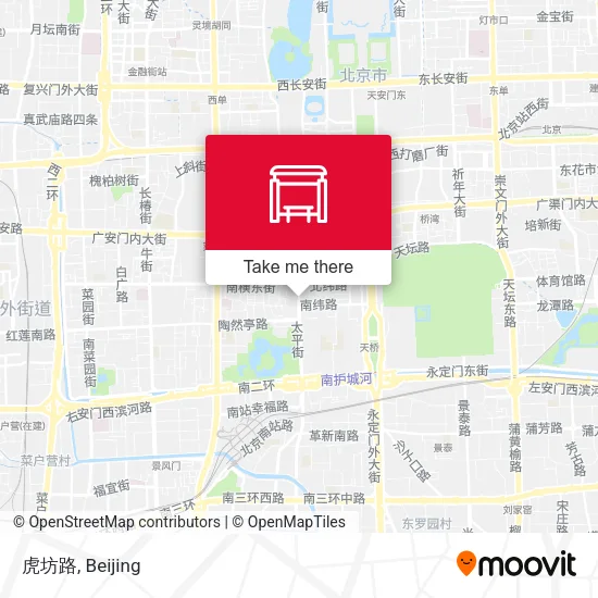 虎坊路 map