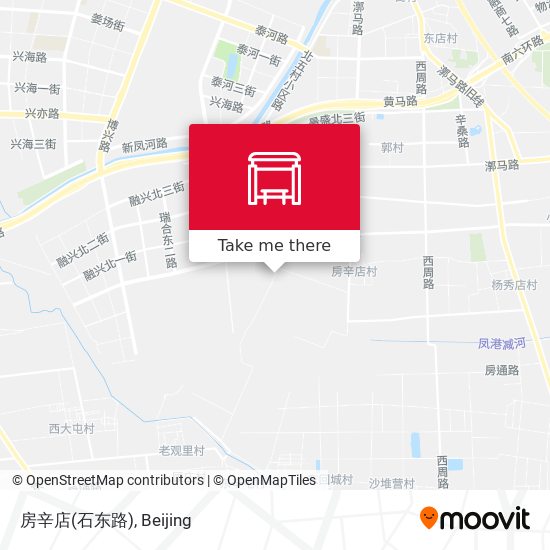 房辛店(石东路) map