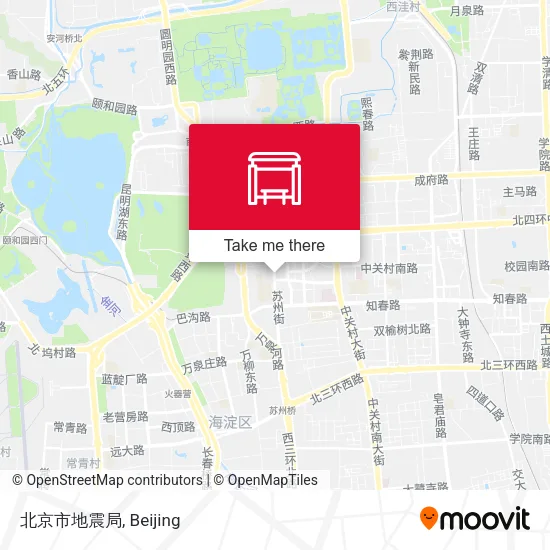 北京市地震局 map