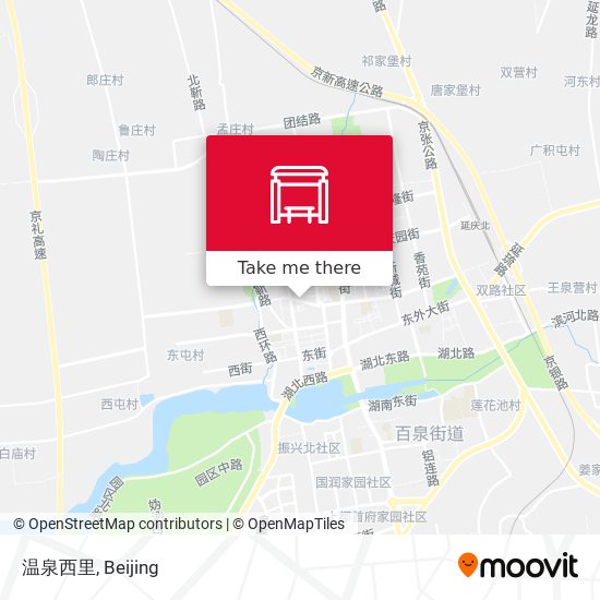 温泉西里 map