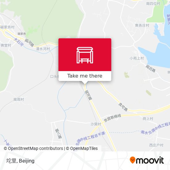 坨里 map