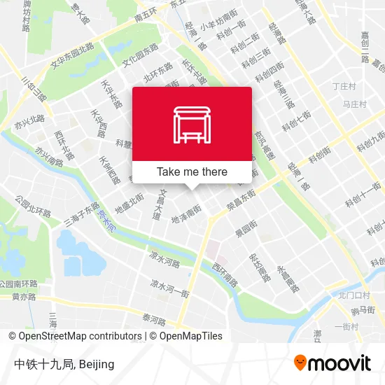 中铁十九局 map