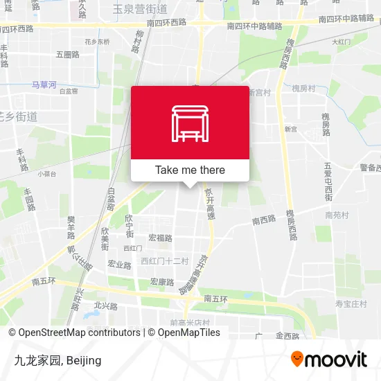九龙家园 map