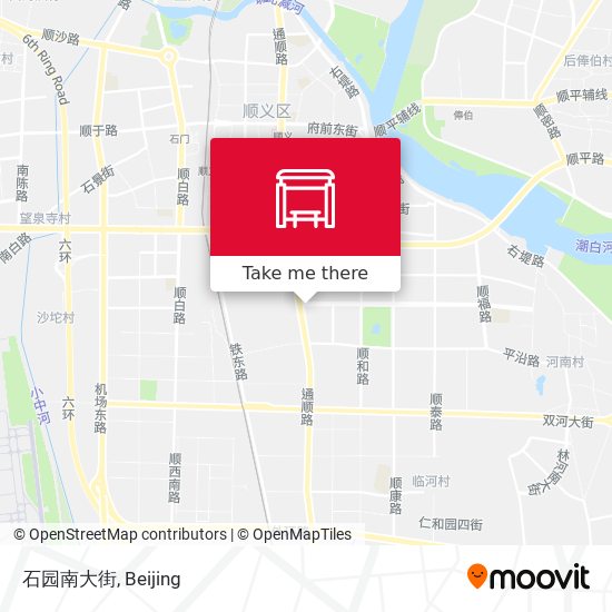 石园南大街 map