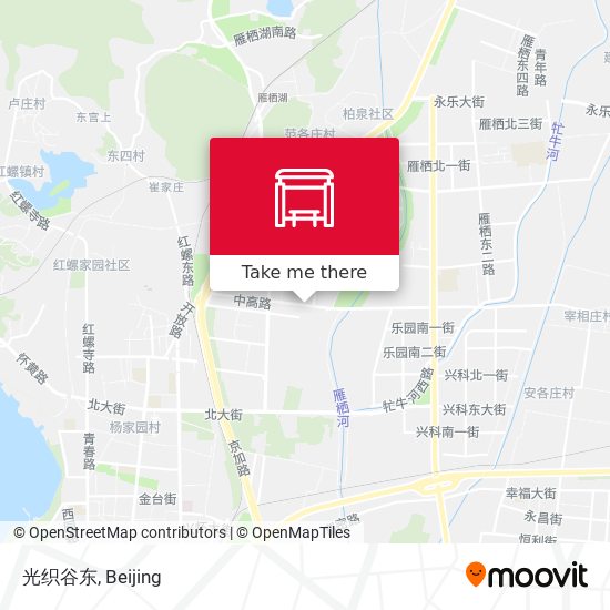 光织谷东 map