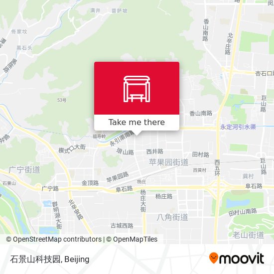 石景山科技园 map