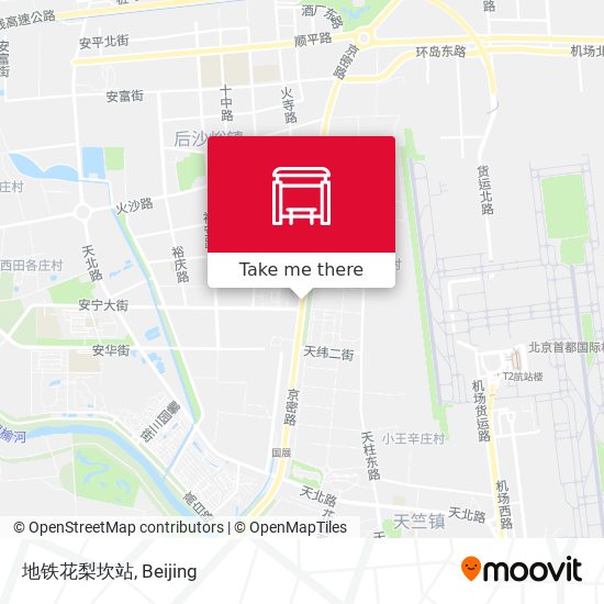 地铁花梨坎站 map