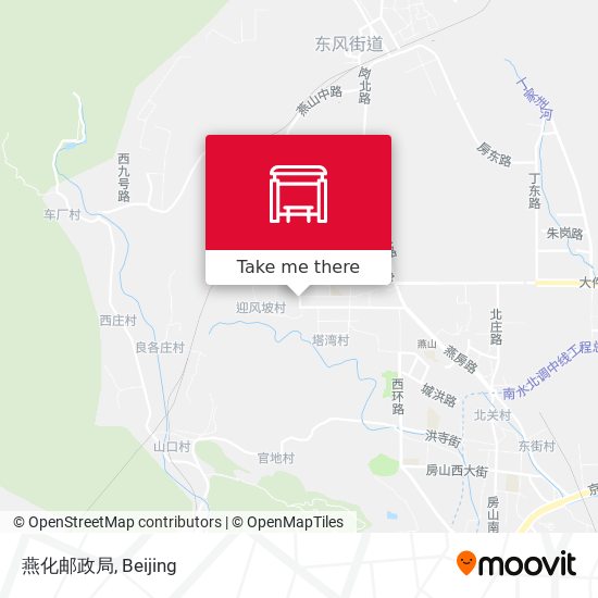 燕化邮政局 map