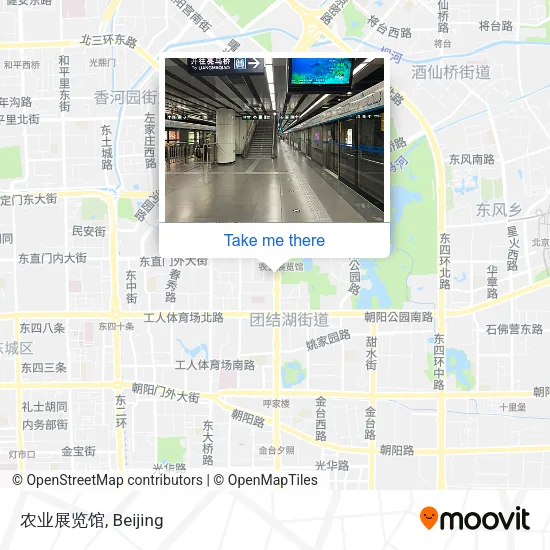 农业展览馆 map