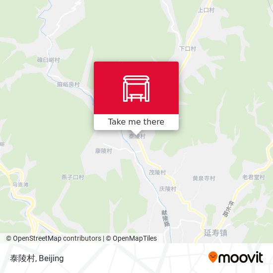 泰陵村 map