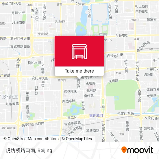 虎坊桥路口南 map